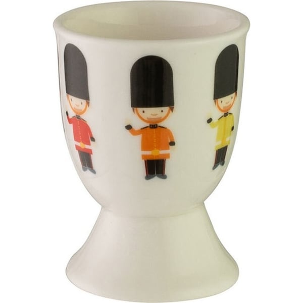 Avanti Egg Cups Hard Boiled Eggs Kitchen Storage Cup Stand Holder Soldiers White