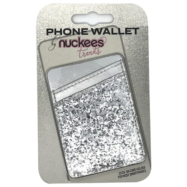 Nuckees Trends Smart Phone Cash/Wallet/Card Holder - Diamond Cluster Glitter