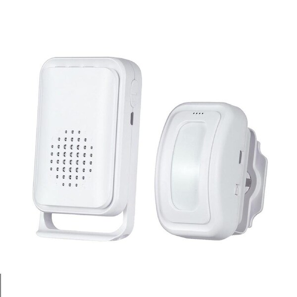 Wireless Motion Sensor Alarm Door Chime for Business 1 Detector & 1 Receiver