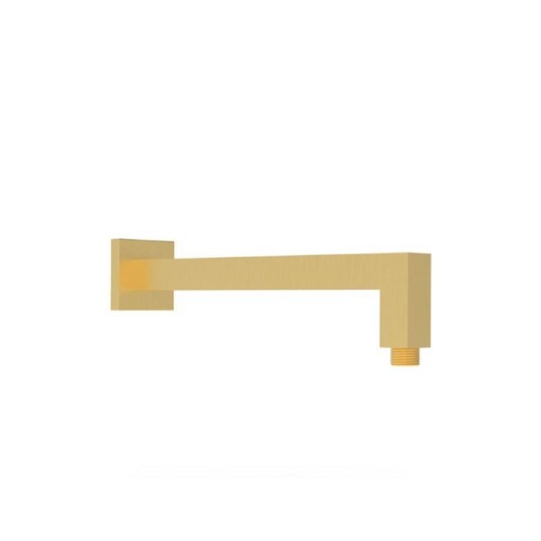 Ikon Wall Shower Arm Brushed Gold