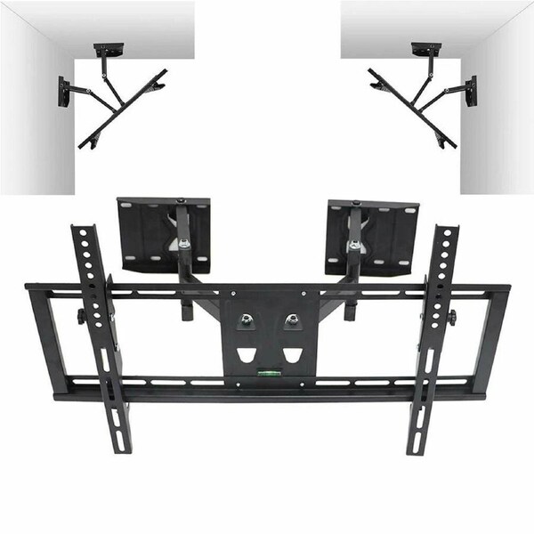 Tilt Swivel TV Corner Wall Bracket Mount Motion LCD LED 40 42 46 48 50 55 60 65"
