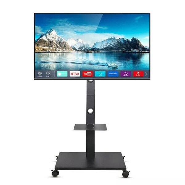 32" - 70" Plasma Portable TV Mobile Floor Stand Moving Cart Home Office Display