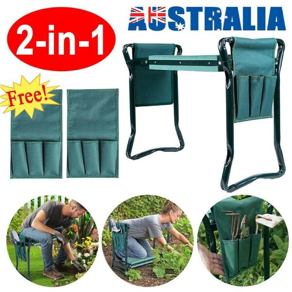 Garden Kneeler PRO Thick EVA Folding Kneeling Pad Seat Padded Stool Gardening Be