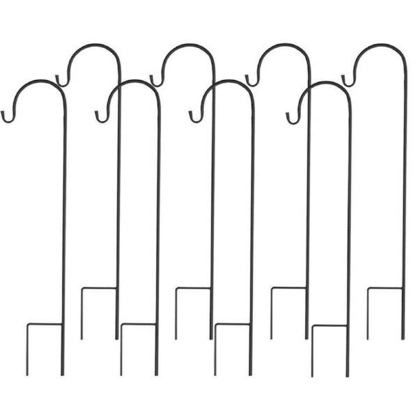 Set of 8 Anti-wind Shepherd Hooks For Garden Wedding Venue Decorations Reusable