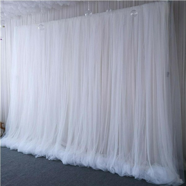 Large Silk Backdrop Curtain Wedding Photography Background Prom Event AU