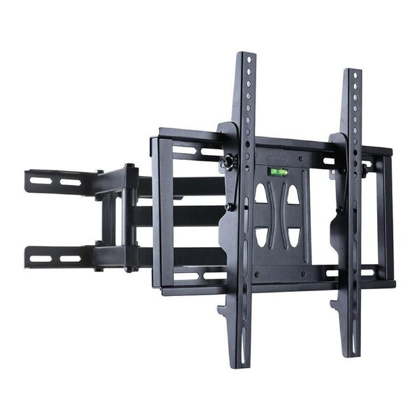 Tilt & Swivel Dual Arms TV Mount Cantilever Wall Bracket 40 46 50 55 56" LCD LED