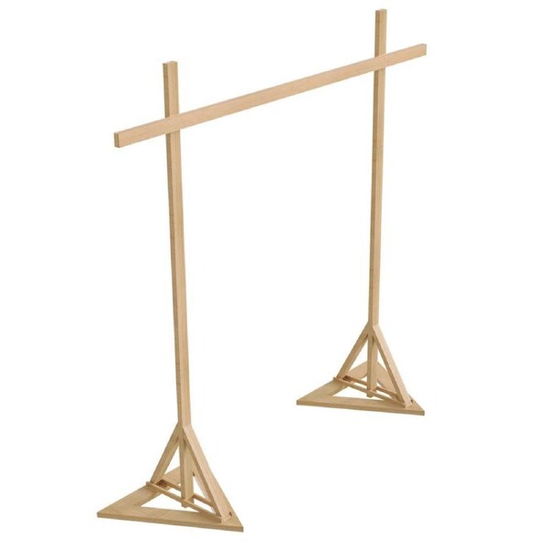 3*3M Super Thick Wooden Wedding Arch Garden Trellis Pergola Arbor Backdrop Stand