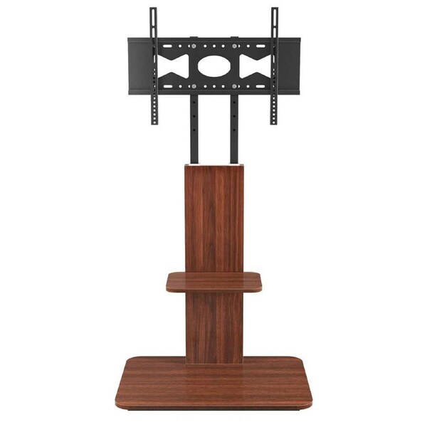 Heavy Duty TV Floor Stand 5-Levels Height Adjustable TV Mount Bracket Up To 65"