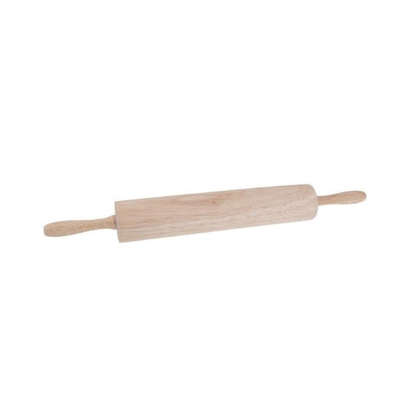 Daily Bake 50cm Rolling Pin Rubberwood Baking Dough/Pastry Roller Wood Stick BR