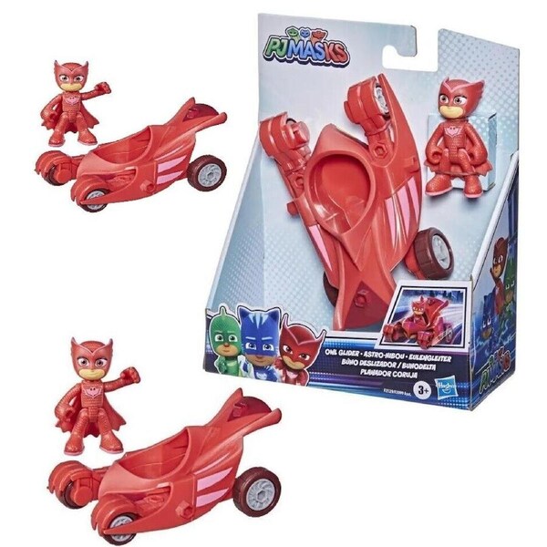 PJ Masks Preschool Vehicle-Owlette -Ages 3+ New Toy Car Race