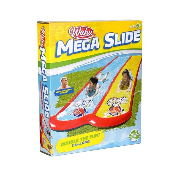 Wahu Mega Double Water Slide 7.5m