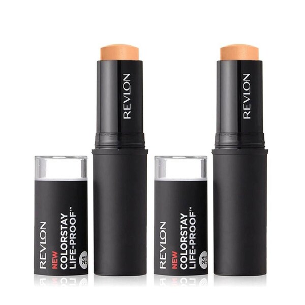 Revlon ColorStay Life-Proof Matte Foundation Stick 10g 370 TOAST - 2 pack