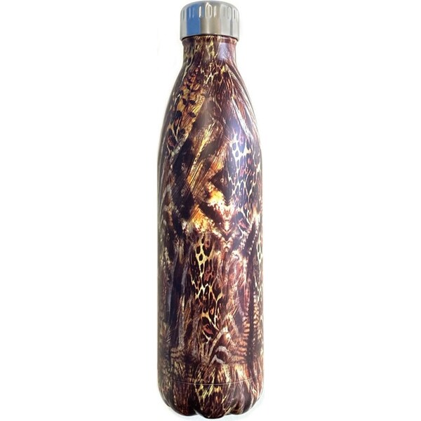 Avanti 500ml Stainless Steel Double Wall Insulated Travel Water Bottle MB Safari