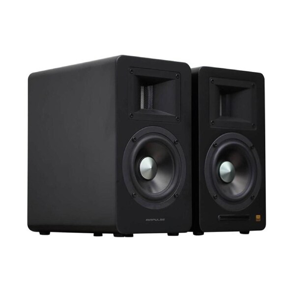 Airpulse A100 Hi-Res Speakers Built-in Amp & Bluetooth - Matte Black