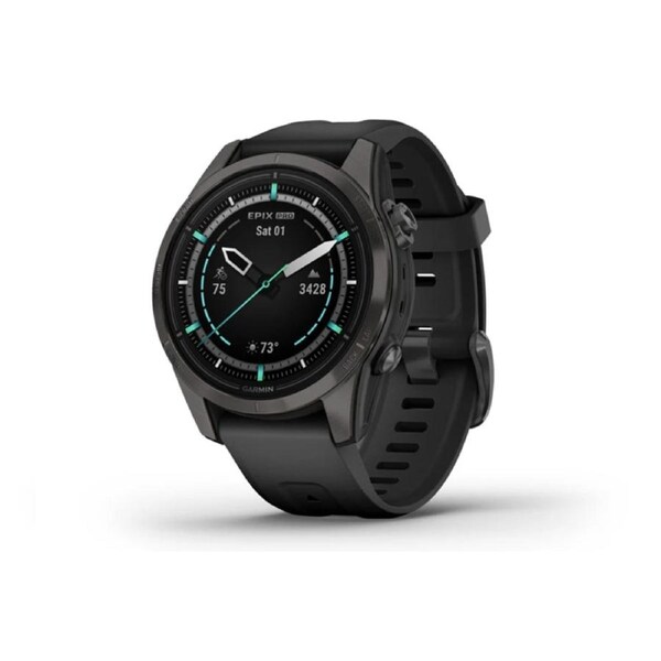 Garmin Epix Pro Gen2 Sapphire 42mm - Carbon Gray Titanium, Black Band