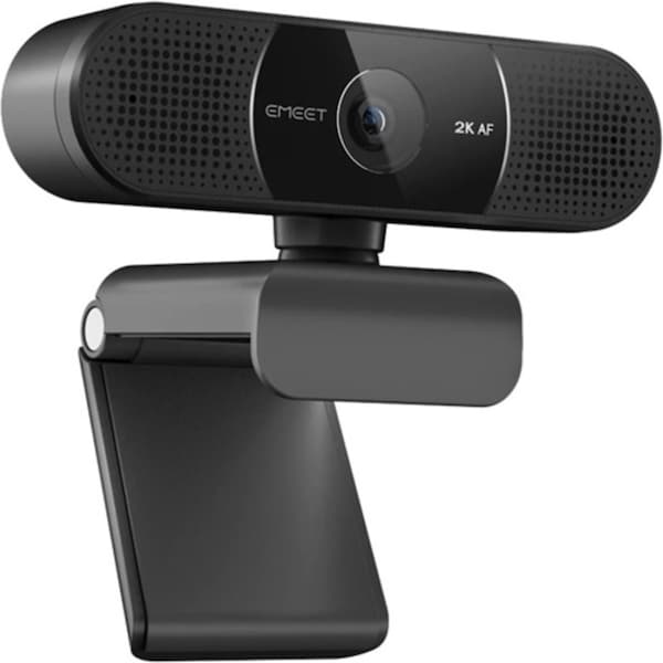 eMeet C960 2K Webcam with Dual Microphones