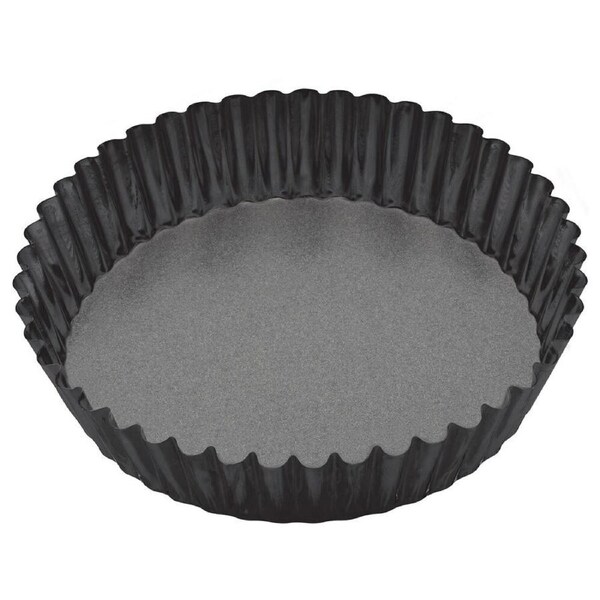Mastercraft 25cm Extra Deep Flan/Quiche Pan Kitchen Round Baking Pie/Tart Tray