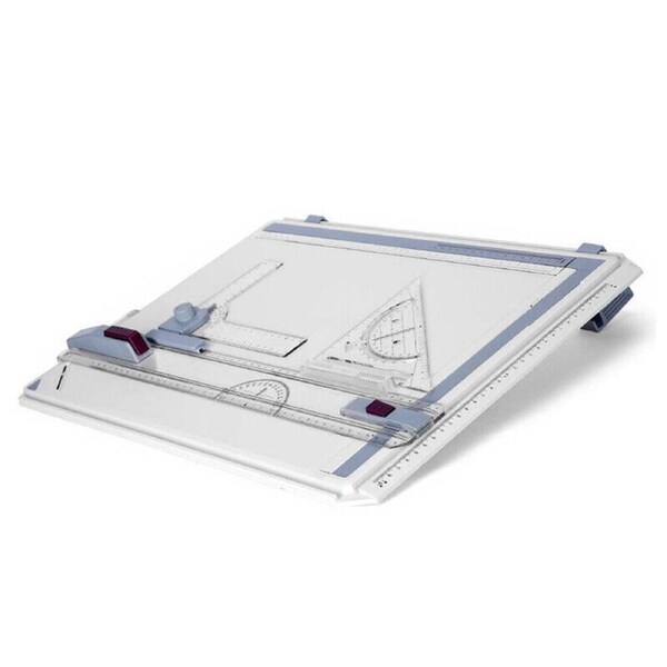 A3 Drawing Board Table+Parallel Motion and+Adjustable Angle Drafting Tool