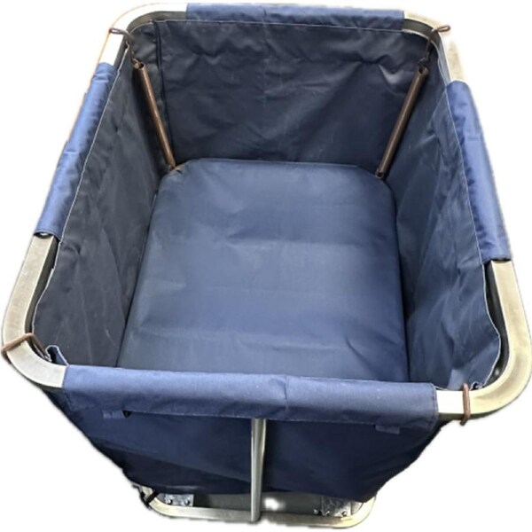 TCS NEW 350L Spring Rising Linen Laundry Housekeeping Multi-Purpose Trolley Cart