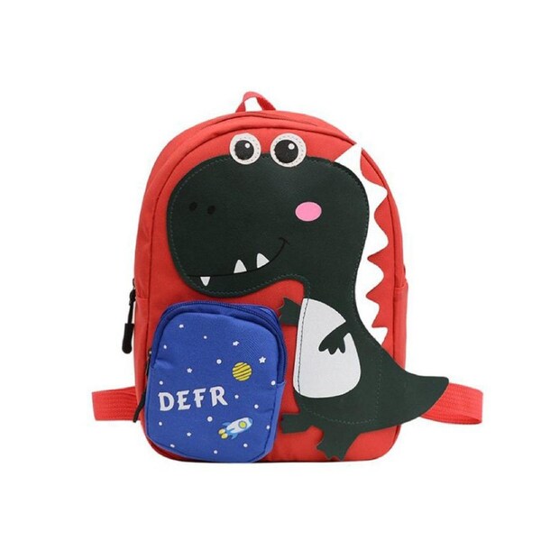 Nevenka Toddler Backpack Cute Animal School Bag for Gilrs Boys-Red