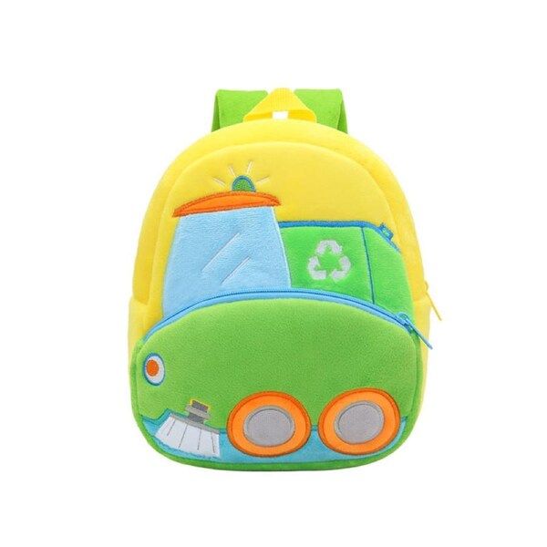 Nevenka Cute Toddler Backpack Plush Animal Cartoon Mini Travel Bag for Baby 2-6 Years-Sanitation