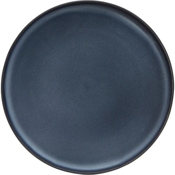 Salt & Pepper Hue 20cm Side Plate Stoneware Dessert Dining Tableware Midnight