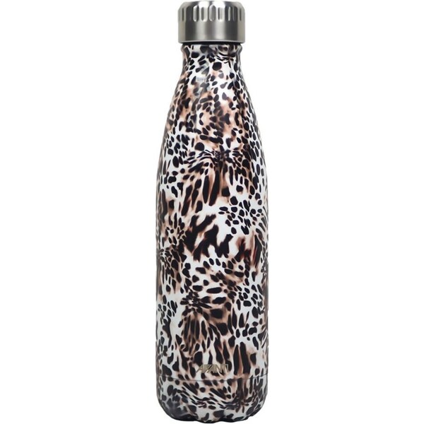 Avanti 500ml Stainless Steel Insulated Water Bottle Travel Flask MB Wild Cat