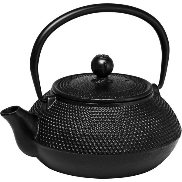 Avanti Hobnail Design Cast Iron Teapot 800ml Tea/Coffee Kettle Pot w/Tea Infuser