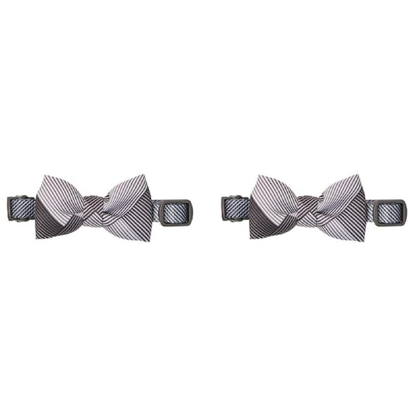 2x Pidan Adjustable 12cm Bow Tie Neck Collar Pet Cat/Kitten Necktie Accessory A1