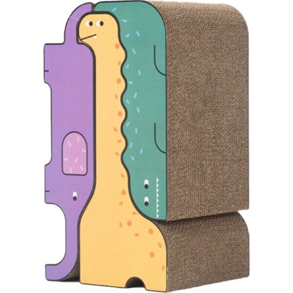 Pidan Pet Cat Stackable Scratcher Animal Scratching Cardboard Activity Play Set