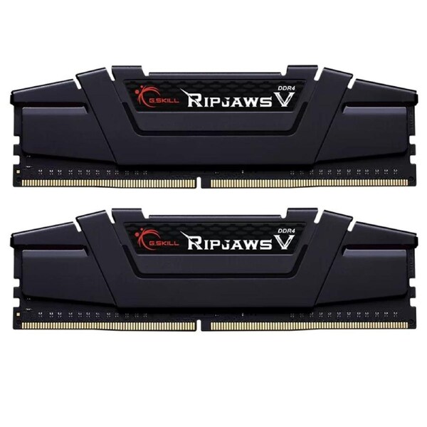 G.SKILL F4-3600C18D-16GVK 16GB (2 x 8GB)/ PC4-28800 / DDR4 3600 Mhz/ Timings 18-22-22-42/ Voltage 1.35V/ Ripjaws V