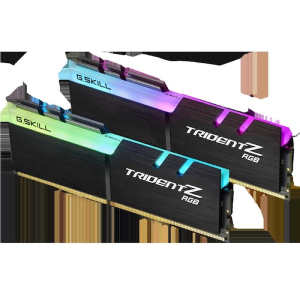 G.SKILL F4-3600C18D-32GTZR 32GB (2 x 16GB)/ PC4-28800 / DDR4 3600 Mhz/ Timings 18-22-22-42/ Voltage 1.35V/ Trident Z RGB