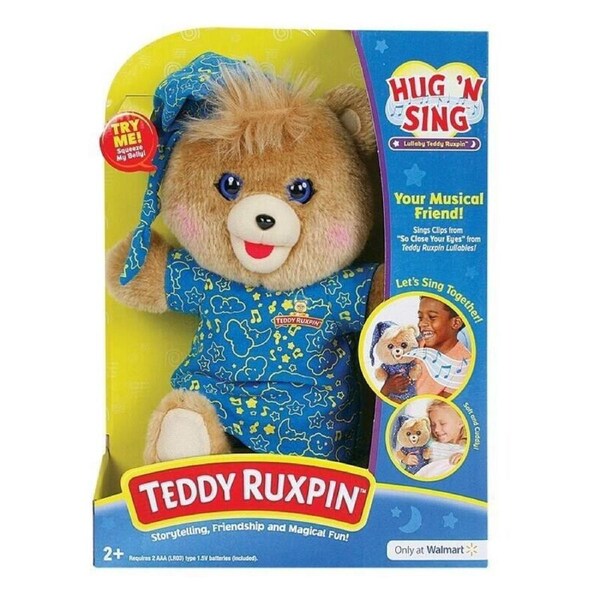 Teddy Ruxpin Singing Teddy Bear Soft Toy