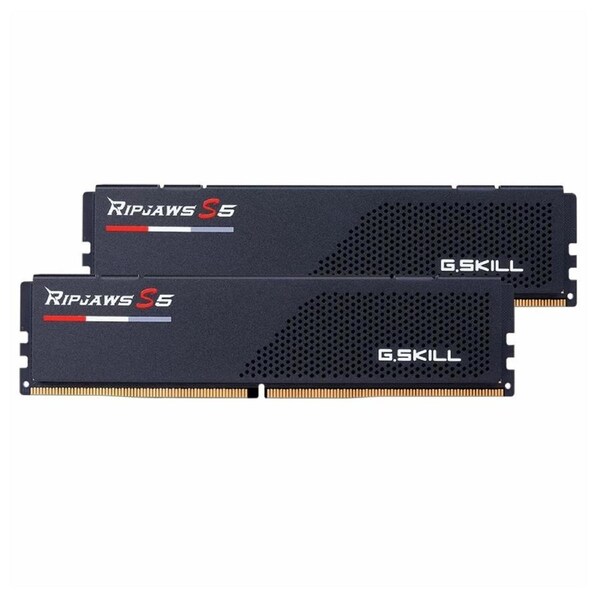 G.SKILL F5-5200J4040A16GX2-RS5K 32GB (2 x 16GB)/ DDR5 5200 MT/s/ Timings 40-40-40-83/ Voltage 1.1V/ Ripjaws S5