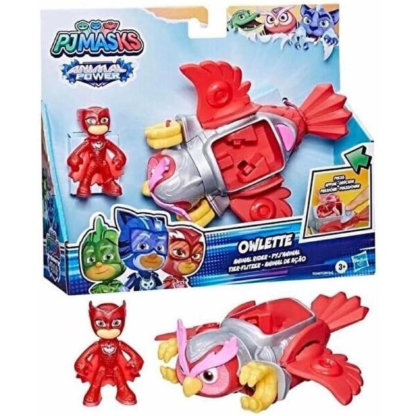 PJ Masks Animal Power Rider Deluxe Vehicle-Owlette- Ages 3+ Toy Car