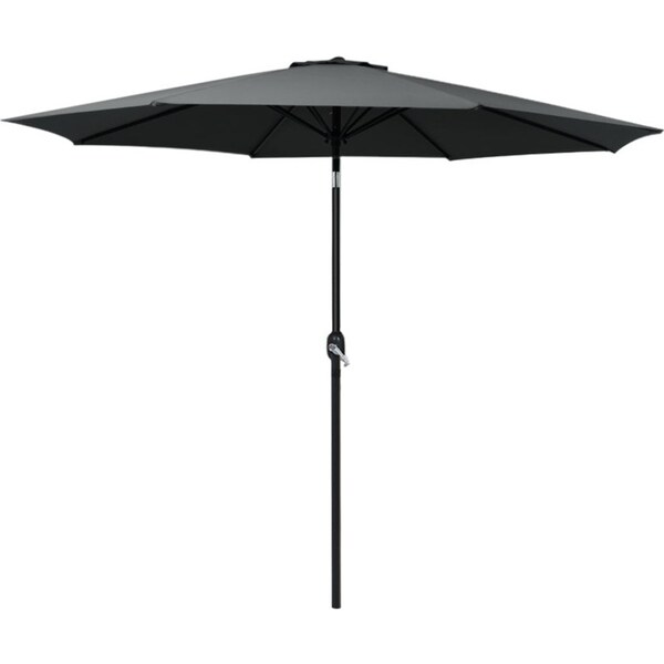 Outdoor Umbrella Garden Beach Tilt Sun Patio Deck UV Pole - 2.7m