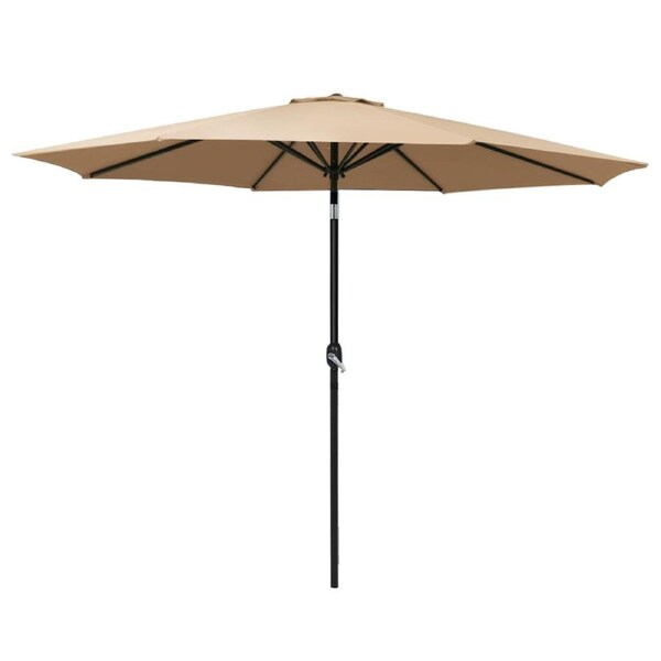 Outdoor Umbrella Garden Beach Tilt Sun Patio UV Pole - 3m