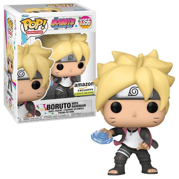 POP! Vinyl Boruto Next Gen - Boruto with Rasengan #1356 Amazon GLOW Exclusive