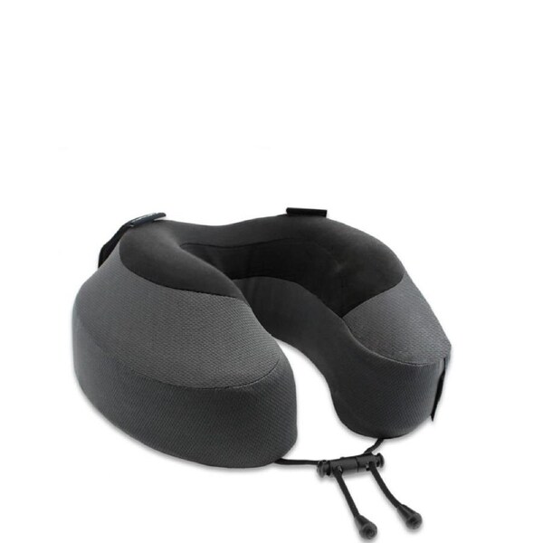 Cabeau Evolution S3 Memory Foam Pillow with Seat Strap & Case Steel Grey Grey
