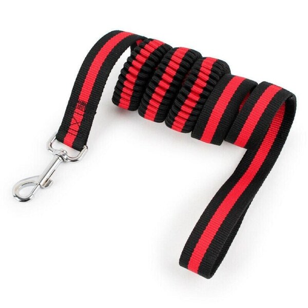 Salesbay 1.2m Strong Nylon Pet Dog Lead Leash Cat Training Collar Red