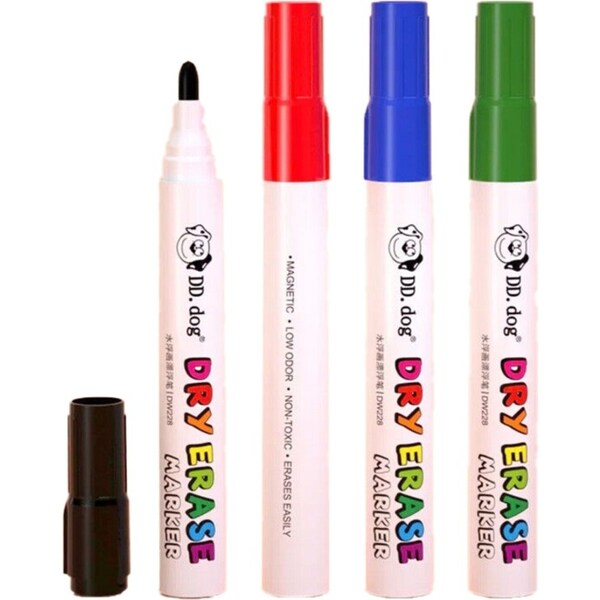 Ozoffer 4pcs Magical Water Painting Pen Magic Doodle Drawing Pens Multicolor