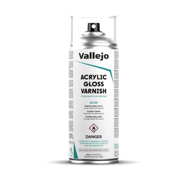 Vallejo Aerosol - Gloss Varnish 400ml