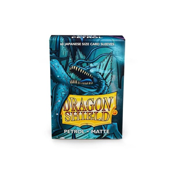 Sleeves - Dragon Shield Japanese - Box 60 - Petrol Matte