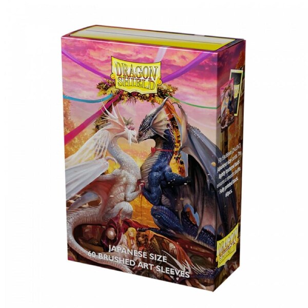 Sleeves - Dragon Shield Japanese - Box 60 - ART Sleeves - Valentine Dragon 2023