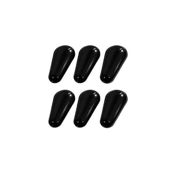Silicone Nose Pads Anti Slip for Eye Glasses Black 2.5mm