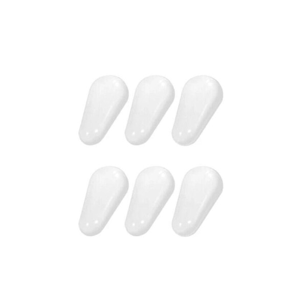 Silicone Nose Pads Anti Slip for Eye Glasses Clear 1.8mm