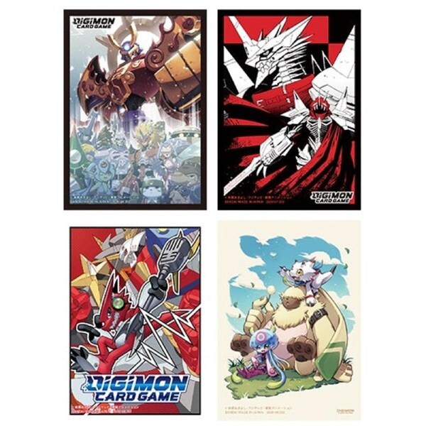 Digimon Card Game Official Sleeves Display 2022