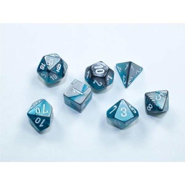 CHX 20656 Gemini Mini Steel-Teal/White 7-Die Set