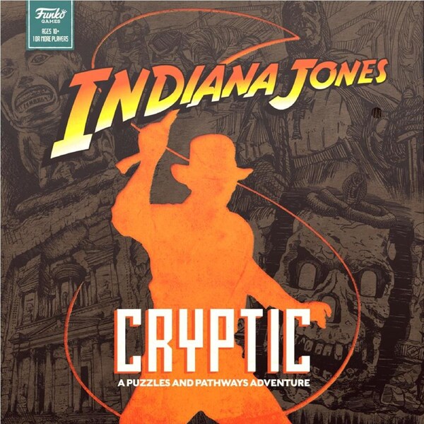 Indiana Jones Cryptic Game Board Game