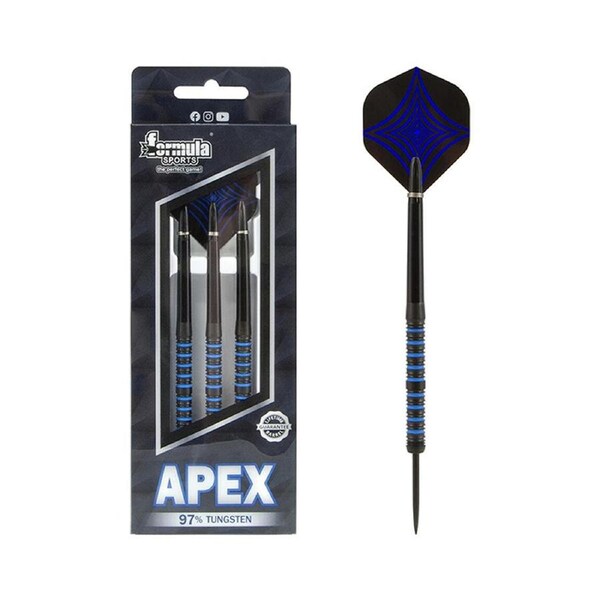 Formula Sports 22g Apex 97% Tungsten Intermediate/Advance Dart Barrel/Shaft